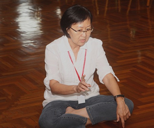 本林中文弘法团团长也是参加者之一